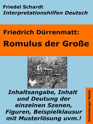 cover image of Romulus der Große